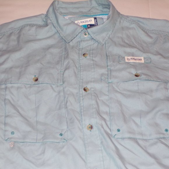 Magellan Outdoors Angler Fit Short Sleeve Shirt - Picture 2 of 3